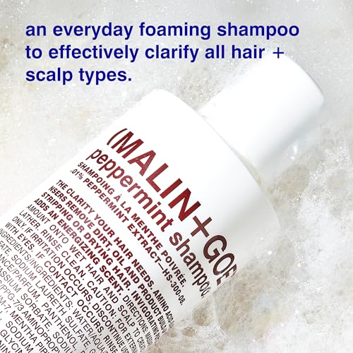 Malin + Goetz Shampoo – Clarifying, Unisex Natural Shampoo to Cleanse & Hydrate, Scalp Treatment Nourishes and Restores Healthy Texture for All Hair Types, Vegan and Cruelty-Free