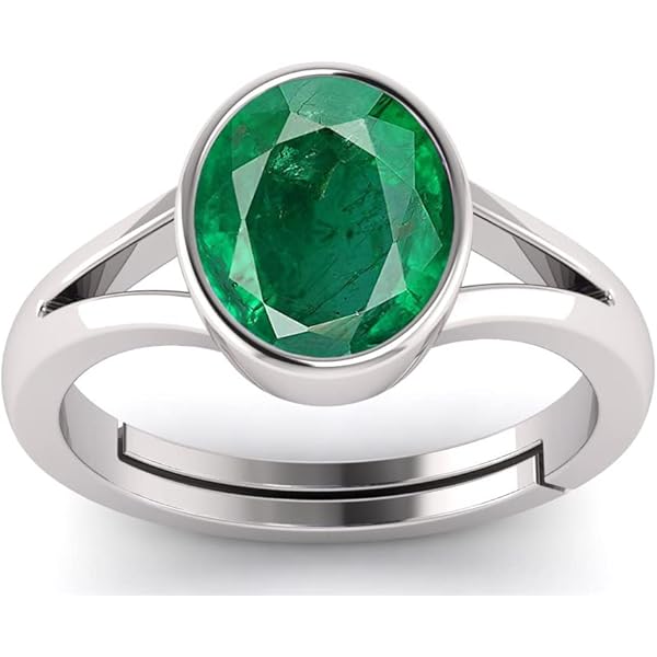 LMDPRAJAPATIS Anillo De Plata De Ley 925 Con Piedra Natal Astrológica De 8.25 Rati/7.50 Quilates Con Piedra Natal Astrológica Para Hombres O Mujeres, Plata, Zafiro