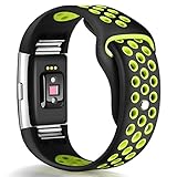 Humenn Bands Compatible for Fitbit Charge 2, Replacement Accessory Sport Band Compatible for Fitbit Charge 2 HR