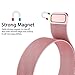CRODI Compatible Fitbit Blaze Bands New Metal Frame, Stainless Steel Magnetic Milanese Replacement Band Fit bit Blaze Women Men