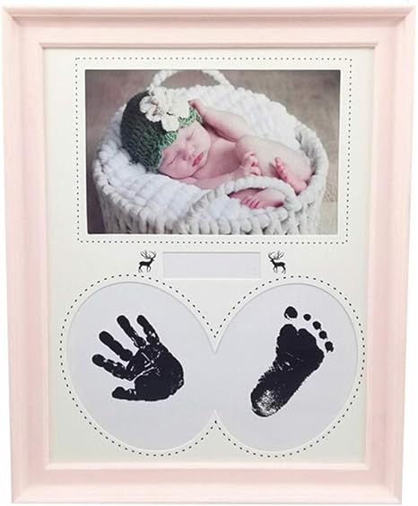 my first handprint footprint frame set