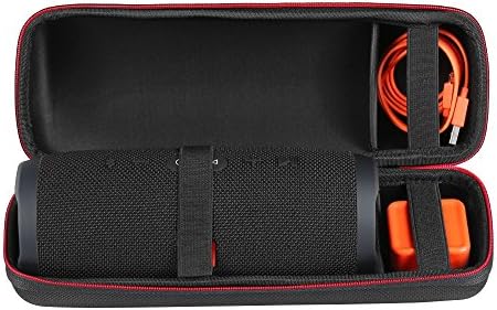 Chakil Hard Shell Travel Case Travel Storage Bag for JBL Charge 3 Bluetooth Speaker (Black)