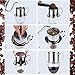 Coffee Maker Pot, Stainless Steel Vietnamese Coffee Drip Filter Maker Single Cup Coffee Drip Brewer - Portable for Home Kitchen Office Outdoor Use - Best Gift Choice for Baristas and Coffee Lovers