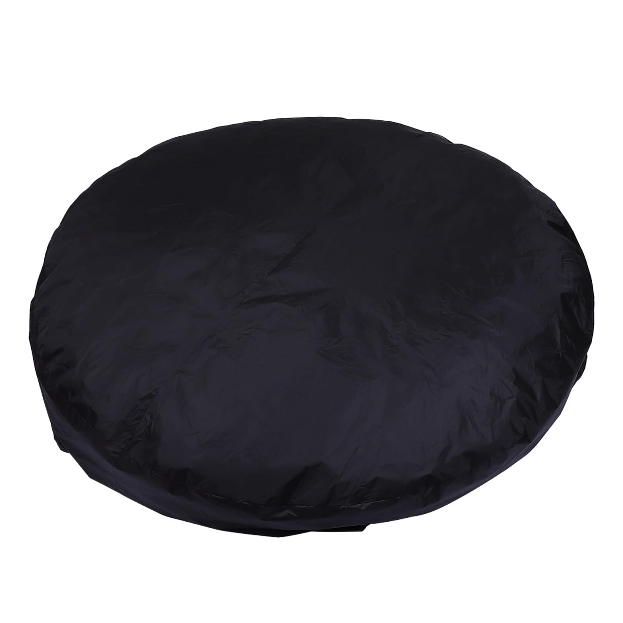 Photo 1 of Round Hot Tub Cover 6ft Round Pool Cover Inflatable Hot Tub Covers Replacement Solar Spa Cover Protector, Reduce Water Evaporation,Black, 74.80 X 11.81 Inches