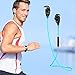 PYRUS Wireless Headphones Sport Stereo In Ear Earphones Noise-Cancelling Bluetooth Headsets Sports&running in Gym for iPhone,iPad, Samsung and Android Smartphones-Blue