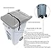 XJunion Trash Can Lid Strap Bin Strap Garbage Lock Garbage Can Security System One Piece - No More Mess