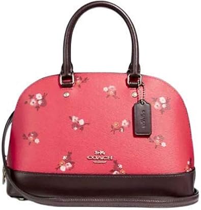 coach red satchel