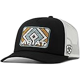 ARIAT Ladies Black Trucker Cap with 3D Embroidered Patch
