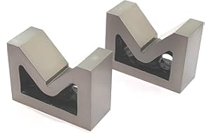 AD INTERNATIONAL A.D. International Seasoned Caste Iron v Block Pair (3" Inch)