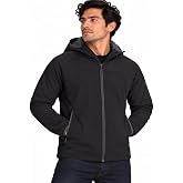 Spyder Mens Softshell Jacket - Faux Fur Lined Wind Resistant Fleece Jacket | Warm Windproof Faux Fur Lined Outerwear, Cozy Everyday Layer for Hiking, Travel, Commutes, and Cool-Weather Days