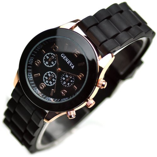 Sinceda Watch Classic Silicone Women Watch Gifts Stylish Fashion Lady