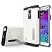 Spigen Slim Armor Galaxy Note 4 Case with Air Cushion Technology and Hybrid Drop Protection for Samsung Galaxy Note 4 2014 - Shimmery White