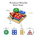 BETTROOM Toddler toys Wooden Educational Preschool Shape Color Recognition Geometric Board Block Stack Sort Puzzle for 1 2 3 4-5 6 year olds and Up Kid girls boys Children Baby