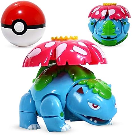 Amazon Co Jp Home Decoration 本物のポケモンのおもちゃセットおもちゃのポケットモンスターピカチュウシャルンダーミュートウルナラスクロールアクションフィギュアアニメモデル子供のおもちゃ Color Frog Flower ホーム キッチン