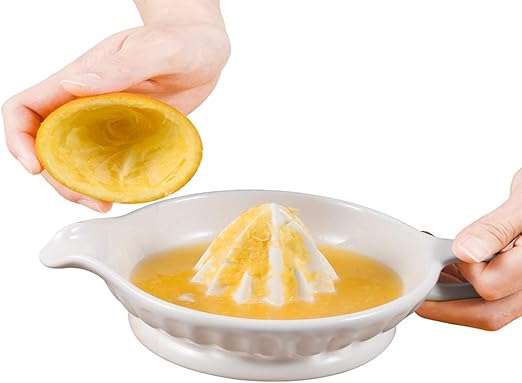 Amazon Com Rae Dunn By Magenta Fresh Large Letter Ll Ceramic Juicer Kitchen Dining