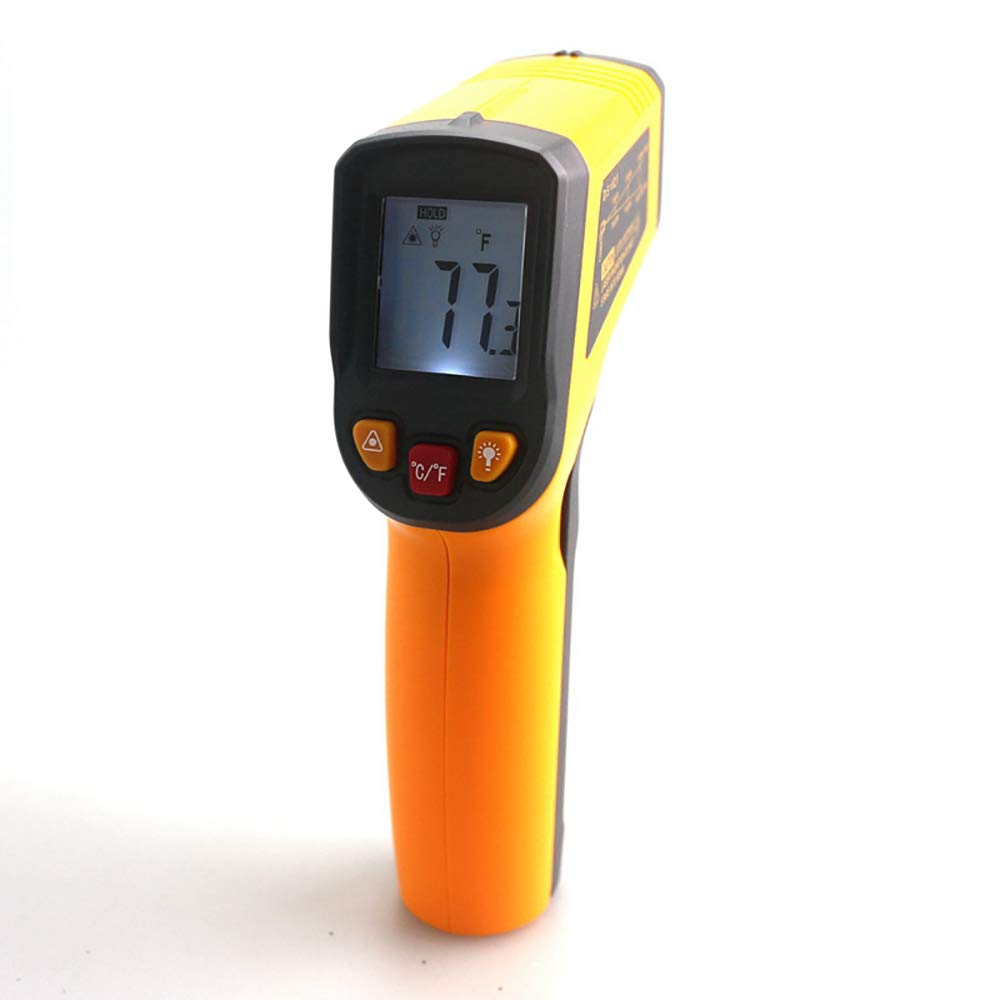 KETOTEK Infrared Thermometer Gun, Food Thermometer with LCD Screen -50°C to 600°C
