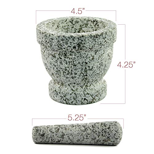 Gramercy Kitchen Co. Mortar and Pestle (Unpolished Granite)
