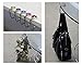 Dotop 12pcs Colorful Diamond Folding Section Handbag Hook Hanger Holder