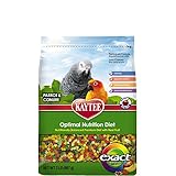 Kaytee Exact Fruity Rainbow Bird Food for Parrots and Conures, 2-Pound