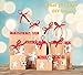 BagDream Brown Gift Bags with Handles 25Pcs 8x4.25x10.5 Welcome Paper Gift Bags for Shopping, Wedding Birthday Party Favor, Retail, Merchandise, Business, Recycled Medium Paper Sacks