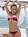 BMJL Women's Sexy Detachable Padded Cutout Push Up Striped Bikini Set Two Piece Swimsuit (Medium, Stripe 2)