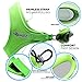 Frogglez Swim Goggles with Patented Painless Strap Technology - No Leak Anti Fog Swimming Goggles with UV Protection