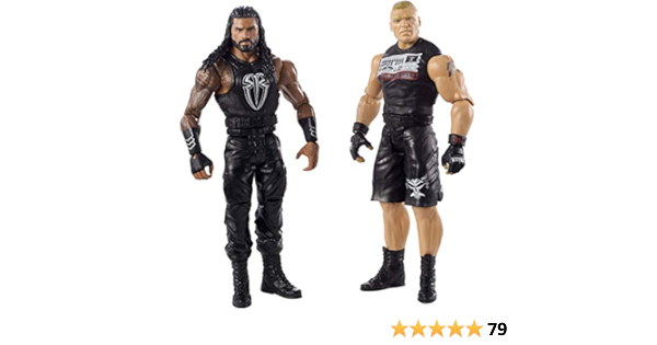 Amazon Com Wwe Brock Lesnar Vs Roman Reigns 2 Pack Sports Outdoors