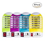 QSUBFPYK Bug Zapper,Electronic Insect Killer,Mosquito Killer Lamp,Eliminates Most Flying Pests! Night Lamp,Killing Mosquitoes To A Quiet Sleep,Blue night light (4 Pack)