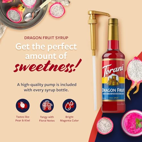 DRAGON FRUIT FLAVORED SYRUP BY TORANI