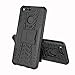 Linkertech Huawei Honor 7X Case, Huawei Mate SE Case, [Shockproof] Tough Rugged Dual Layer Protector Hybrid Case Cover with Kickstand for Huawei Honor 7X / Mate SE (Black)