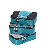 eBags Small Packing Cubes - 3pc Set (Aquamarine)