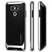 Spigen Neo Hybrid LG G6 Case Herringbone with Flexible Inner Protection and Reinforced Hard Bumper Frame for LG G6 (2017) - Satin Silver