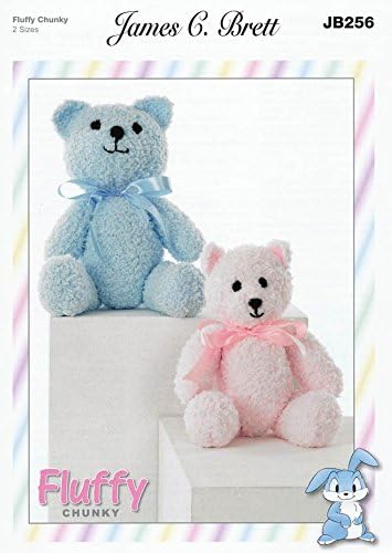 J C Brett - Fluffy Chunky - Teddy Pattern JB256