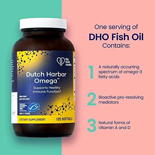 Big Bold Health Dutch Harbor Omega Omega 3 Fish Oil Supplement 120