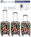 Lttxin Kids' suitcase 18 inch Polycarbonate Carry On Luggage Lovely Hard Shell(upgrade perfect printing) (Black)