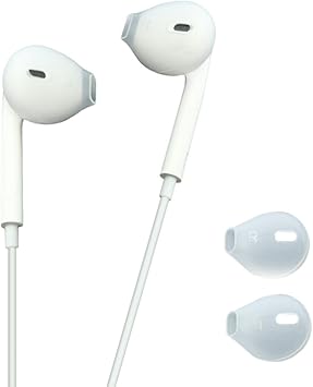 Amazon Co Jp エレコム Earpods用 イヤーピース Iphone純正 イヤホンカバー シリコン 落ち防止 遮音性 イヤーチップ クリア P Apepccr 家電 カメラ