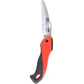 FELCO 601 Folding Pruning Saw &ndash; Compact Pull-Stroke Saw for Gardening &amp; Vineyard Use | Tree Branch Cutter | Folding Handsaw with Chrome-Plated 4.7" Blade, Non-Slip Handle, Blade Lock, Swiss Precision