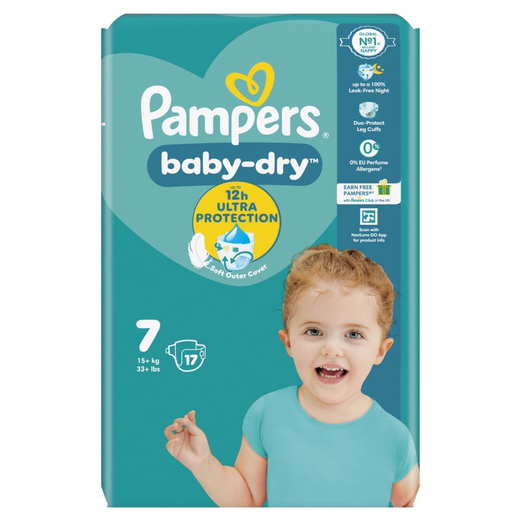 PAMPERS Baby Dry 7 CRRY PK 17S