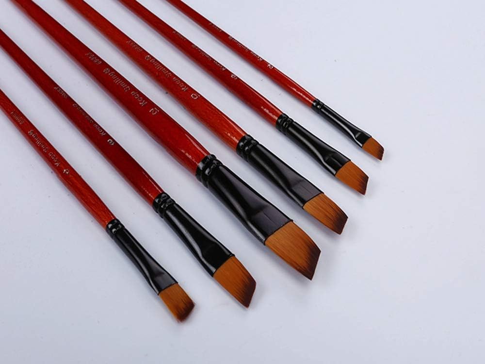 Set di Pennelli per Acrilico Acquerello e Pittura ad Olio in Nylon 12 Pezzi, Blu Scuro: Amazon.it: Casa e cucina