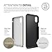 elago Origin Series for iPhone Xs, iPhone X Case - Minimalistic Design Slim Fit Scratch Resistant Protective Cover for Apple iPhone Xs (2018)/ iPhone X (2017) - Black