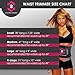 Six-Pack Sauna Waist Trimmer - Weight Loss Workout Ab Belt for Men & Women - Adjustable Velcro for Comfortable Fit - Ultra Tough Neoprene Construction
