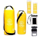 Winsen Dry Bag Sack Waterproof Compression,plus Phone Dry Bag,most Durable Bags with Adjustable Shoulder Strap,perfect Bag for Boating,kayaking,hiking,rafting,canoeing,snowboarding,camping Fishing