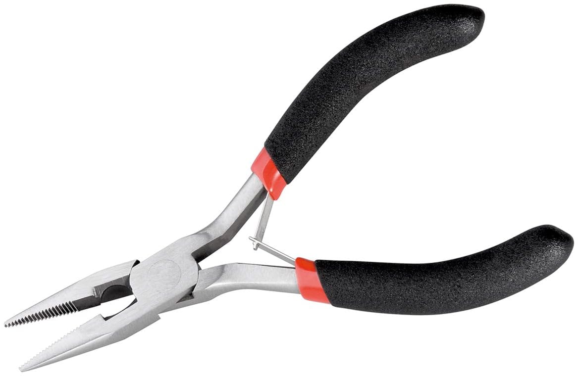 Fixpoint 77098 Half-Round, Flat-Nose Pliers, 125mm Length
