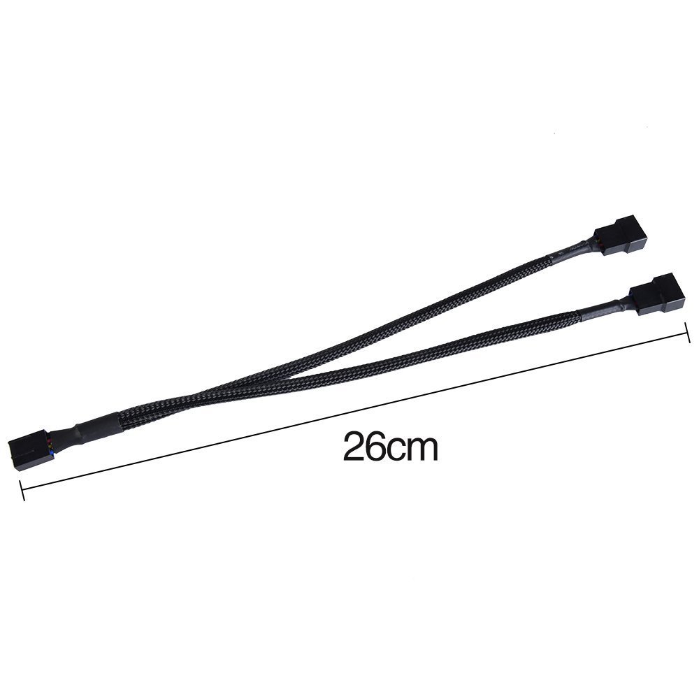 Ventole per case Bianco EZDIYFAB 120 mm LED Silent Fan per PC Case