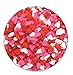 Oasis Supply Valentine's Hearts Sprinkle Quins, 8-Ounce, Red, White and Pink