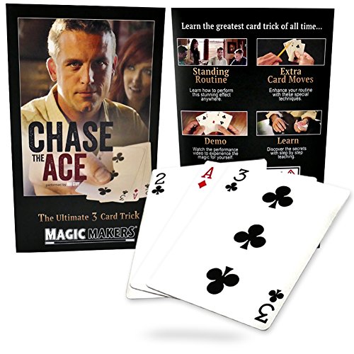 Ultimate 3 Card Trick - Chase The Ace In Bicycle By Magic Makers