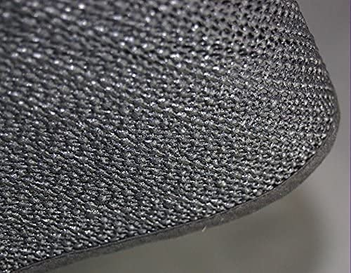 Tablecloth Garden Blanket with Hem Washable Garden Tablecloth Balcony Patio Weatherproof (140 x 180 cm Oval, Black)