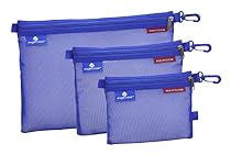 Eagle Creek Pack It Sac Set (Small/Medium/Large) , Blue Sea,  3pc Set