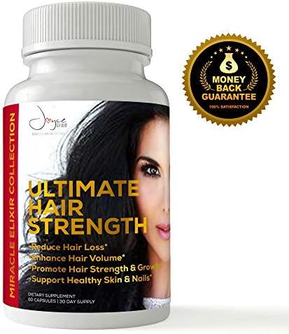 Clinically Proven Ultimate Hair Growth and Strength Supplement (100% Drug Free) Reduces Hair Loss and Thinning. Support Stronger, Longer, and Healthier Hair … (120)