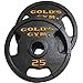 Gold's Gym 50 lb Olympic Plate Set, Pair of 25 lb Plates